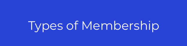 types of membership